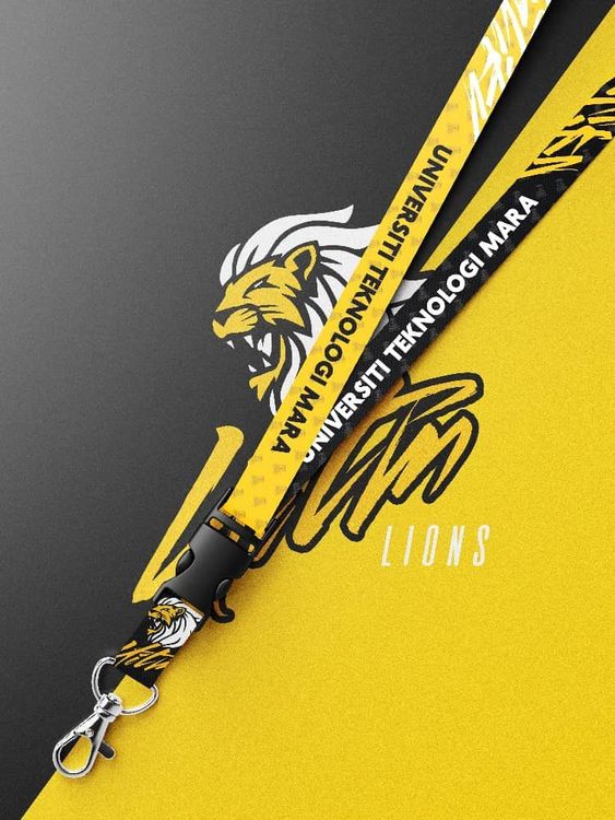 Majestic UiTM Lanyard - Bring the spirits of champion to the class with our Uitm Series Lanyard. A full sublimated lanyard equipped with Buckle and Hook for convenience. Soft polyester material gentle to skin.